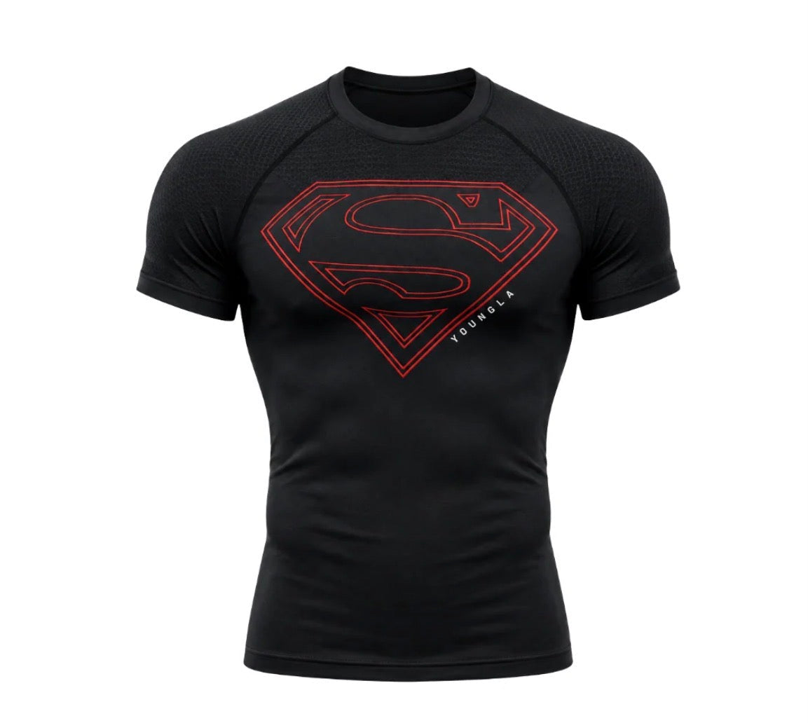 Youngla Supermán Black-red (Una talla reducida)