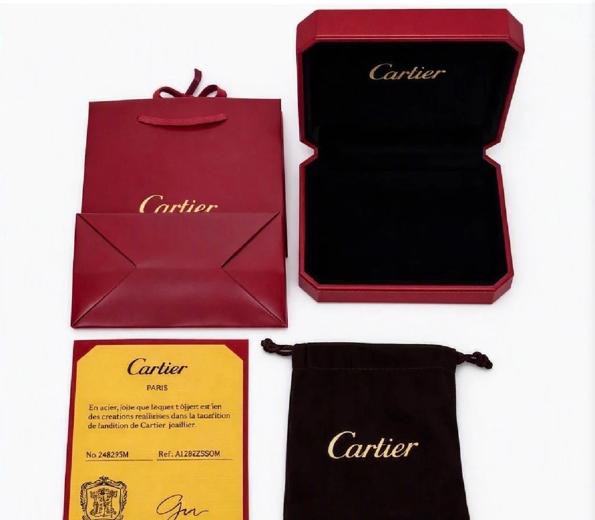 Cartier love full set gold (titanio+baño de oro)