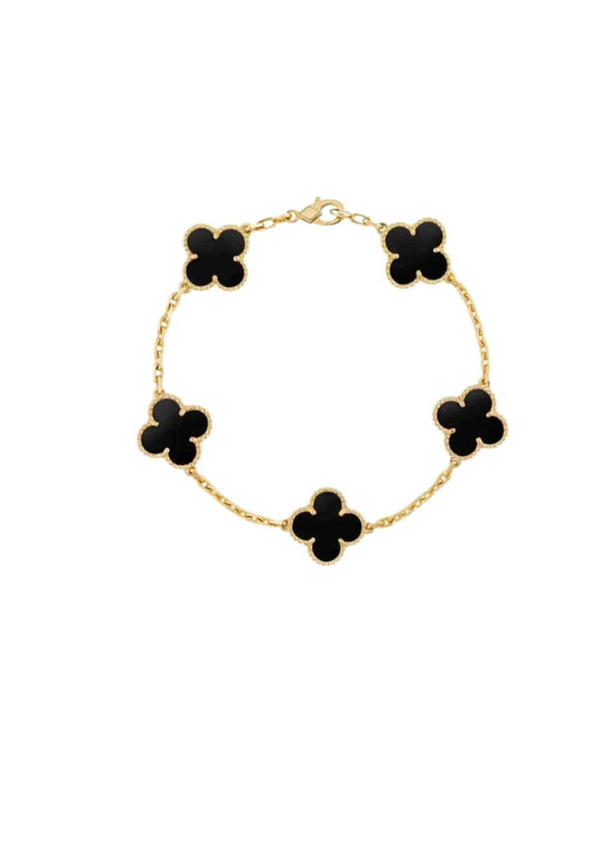 Van Cleef (negro y dorado) full set